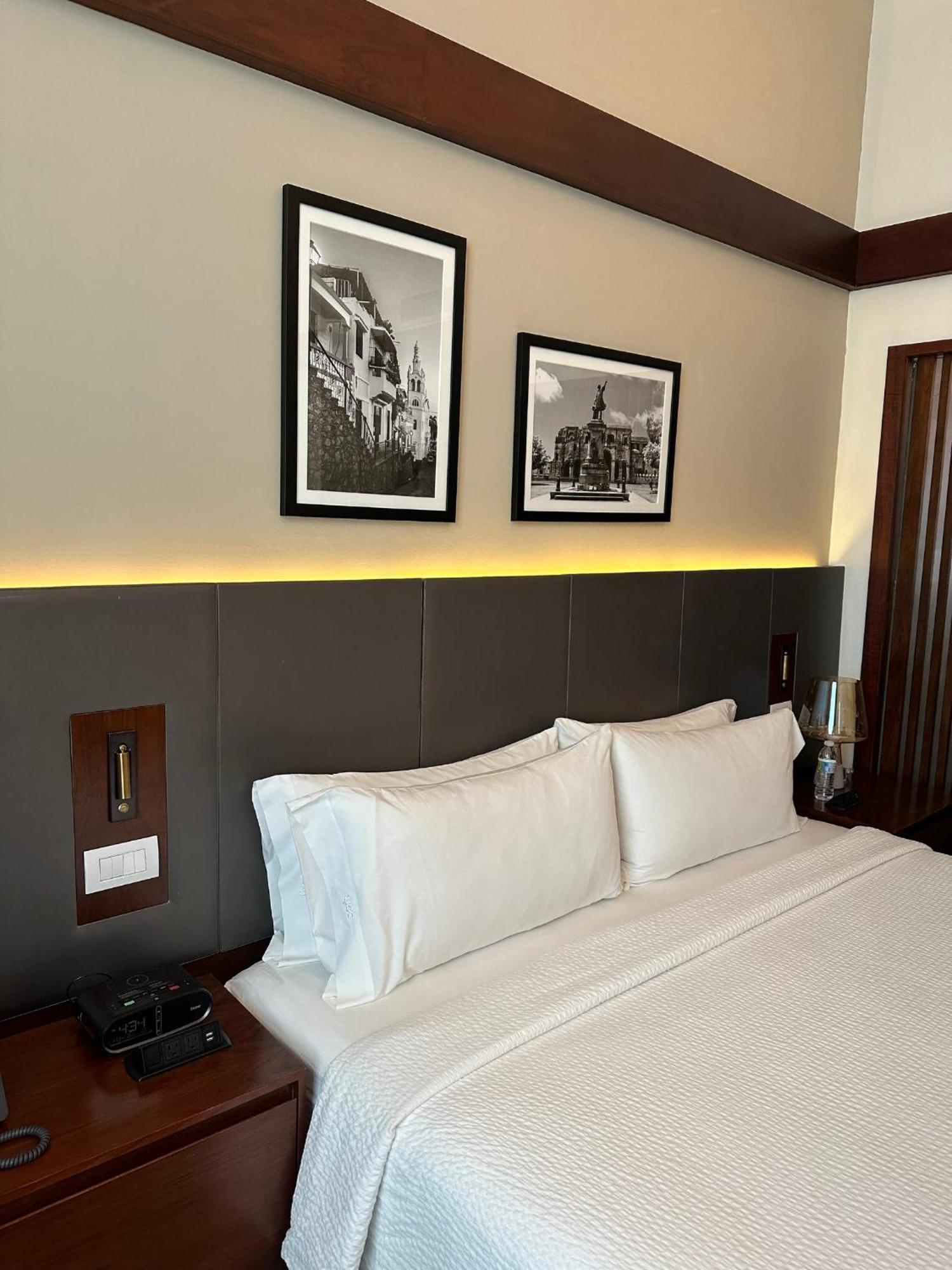 Holiday Inn Santo Domingo By Ihg Eksteriør billede A bed with two pillows